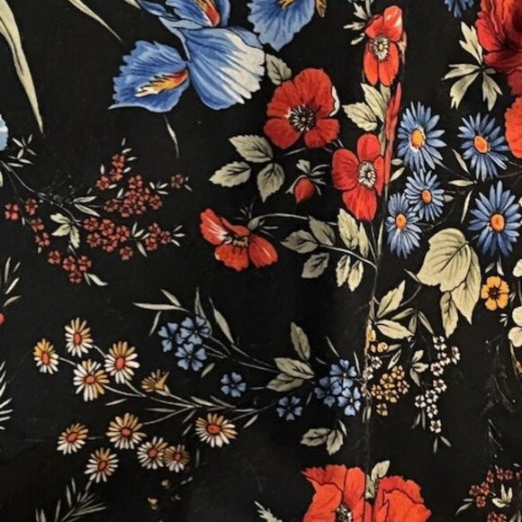 H&M Floral Jeans - Size 14 - Picture 3 of 4